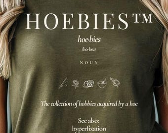HOEBIES™ Definition Shirt | Funny Meme Graphic Tee, Streetwear Top