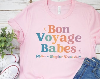 Mother Daughter Cruise Tshirt, Matching Family Vacation Shirts, Girls Birthday Trip Tee, Mom Day Gift, Mother Daughter Cruise Trip Outfit