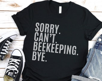 Unisex Beekeeping Shirt, Botanical Beekeeper Gift, Bumblebee Lover T-Shirt, Earth Day Shirt, Bee Farmer Fathers Day Tee, Honey Bee Themed
