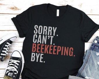 Unisex Beekeeping Shirt, Gardening Beekeeper Gift, Bumblebee Lover Tee Earth Day T-Shirt, Bee Farmer Fathers Day Present, Honey Bee Themed