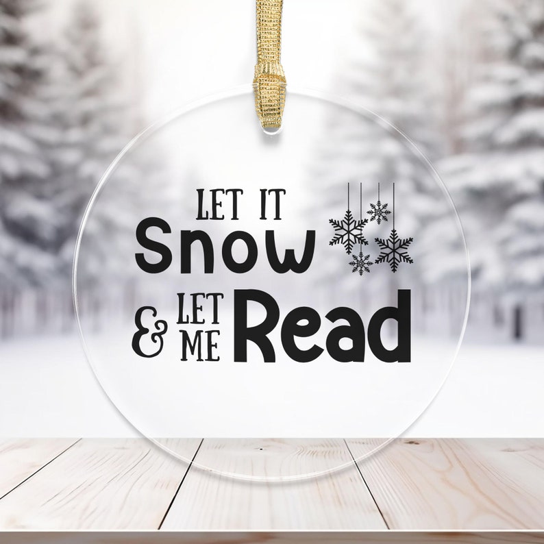 Bookclub Gifts Bookish Christmas Book Ornament Book Friends Book Bestie Gifts Bookish Gift Ideas Librarian Booklover Ornament Bookworm Merch image 4