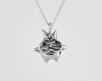 Korok Pendant - Korok Necklace Zelda - Korok Silver Jewelry - Zelda Jewelry - Korok Accessories - Korok The Legend of Zelda