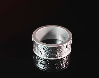 The Legend of Zelda Songs Ring. Silver Ring for a perfect gift