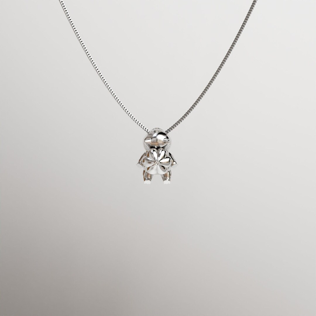 Bulbasaur Pendant Bulbasaur Necklace Bulbasaur Jewelry Pokémon Pendant