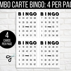 Macchina Da Bingo Marco Paul Premium - Set Completo Con Carte Da Bingo - Gioco Interattivo Per Feste E Riunioni Di Famiglia - 2