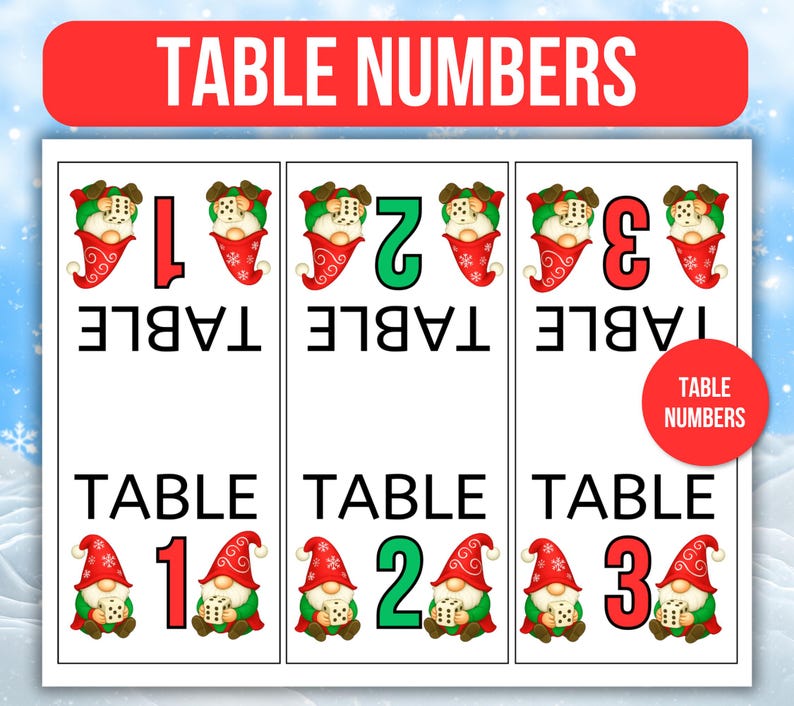 Christmas Bunco Score Sheet, Christmas Gnome Bunco, Christmas Bunco, Christmas Bunco Game, Christmas Bunco Scorecards, Bunco Tally Sheets