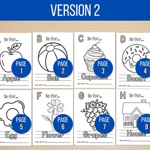 ABC Coloring Book Baby Shower Game, ABC Book Baby Shower Activity, ABC Baby Shower Coloring Book, Baby Shower Game Bundle, Baby Activities