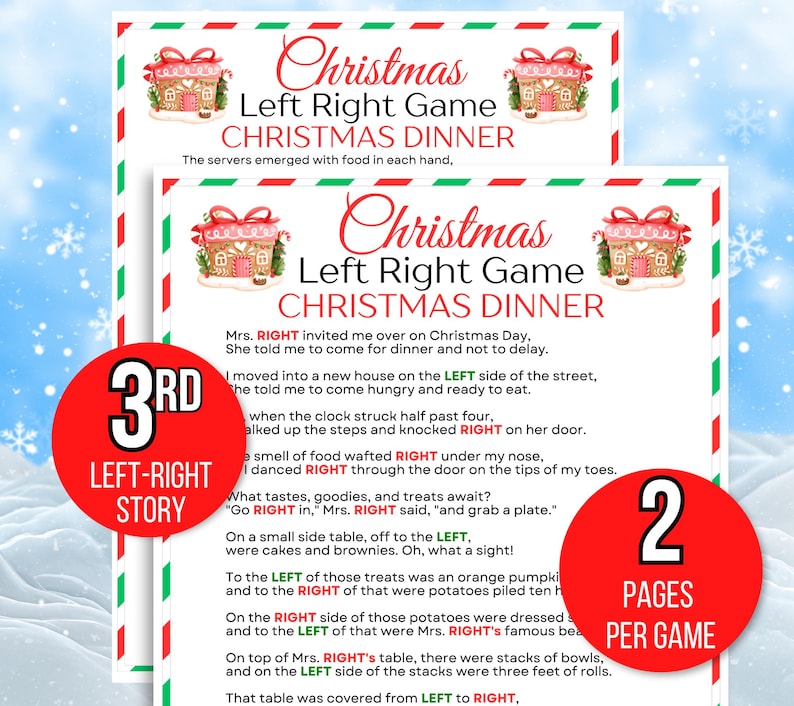 Christmas Pass the Parcel Game, Pass the Prize Game, Christmas Party Game, Teen Christmas Game, Pass the Present Game, Fun Christmas Game