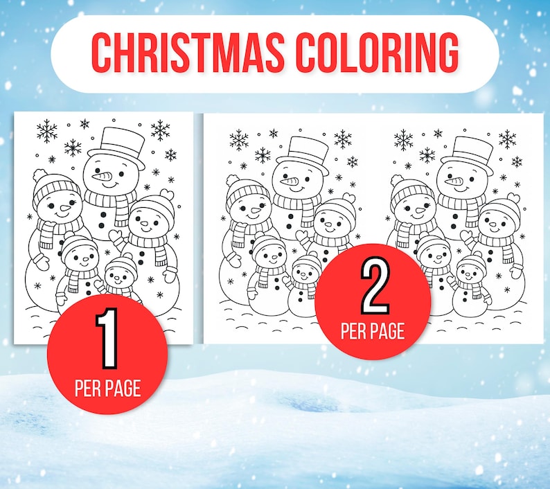 Christmas Coloring Pages, Christmas Coloring Book, Christmas Coloring Sheets, Winter Coloring Pages, Kids Christmas Coloring Pages, Winter