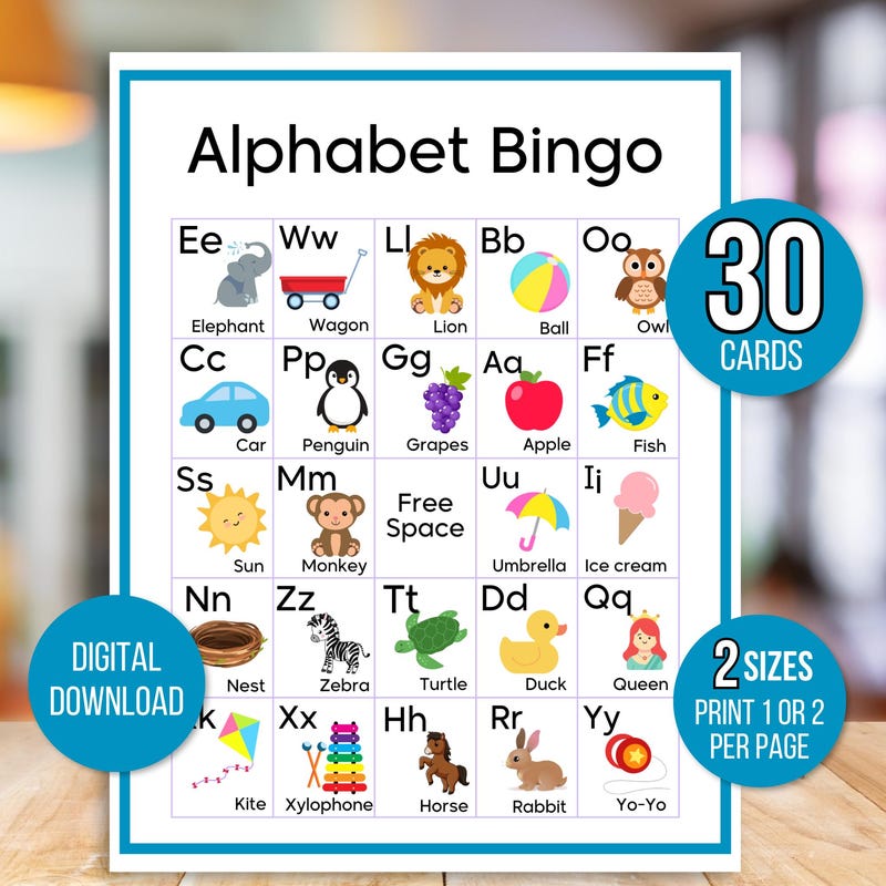 Abc Poster - Etsy