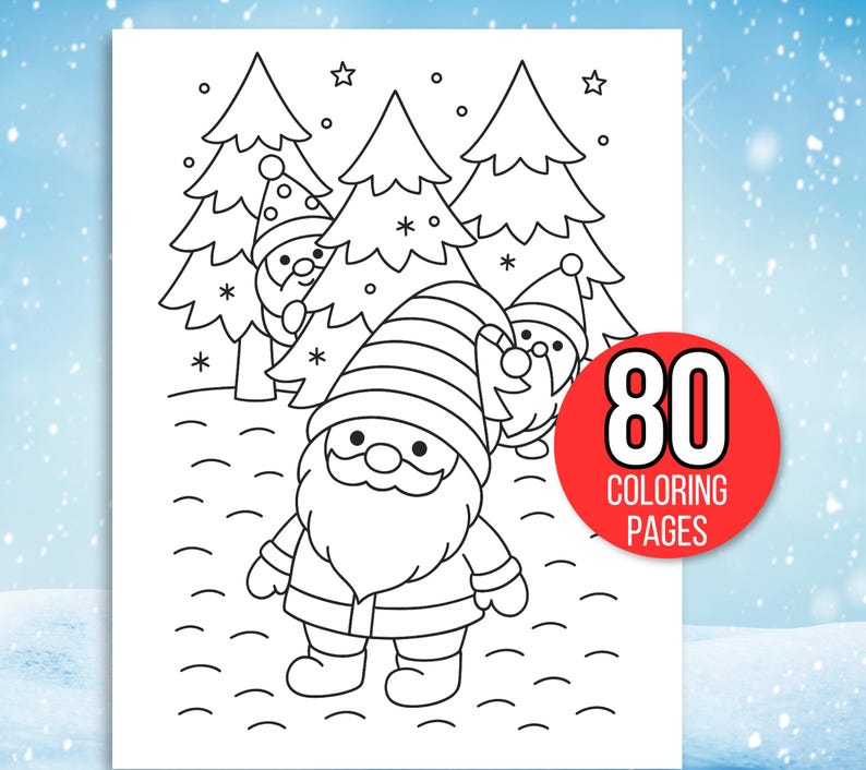 Christmas Coloring Pages, Christmas Coloring Book, Christmas Coloring Sheets, Winter Coloring Pages, Kids Christmas Coloring Pages, Winter