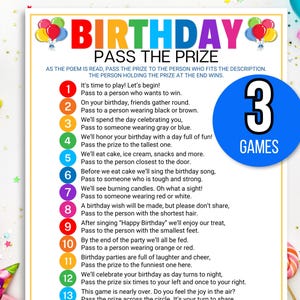 誕生日賞品パスゲーム、賞品パス誕生日ゲーム、誕生日プレゼントパスゲーム、誕生日左右ゲーム、誕生日パーティーゲーム