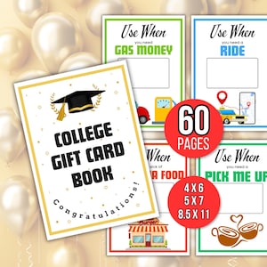 best gift cards for college grads College Survival Guide Gift Card Booklet
