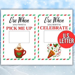 Christmas Gift Card Book, Printable Gift Card Book, Christmas Card Holder, Christmas College Care Package Kit, Personalized Gift Card Holder
