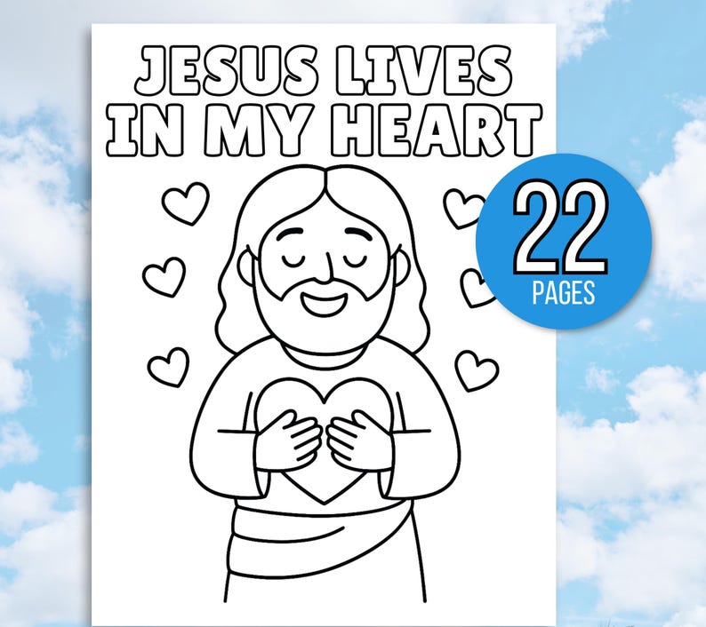 Kids Bible Coloring Pages, Jesus Loves Me Coloring Pages, Jesus Coloring Pages, Sunday School Coloring Pages, Christian Coloring, God's Love