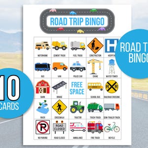 Kids Road Trip Games Printable, Travel Activities, Road Trip Games Bundle, Kids Travel Games, Kids Car Activities, Family Road Trip Games