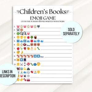 Nursery Rhymes Emoji Game, Emoji Nursery Rhymes Game, Baby Emoji Game ...