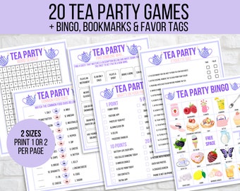 Alice Tea Party I SPY Game INSTANT Download Alice in - Etsy