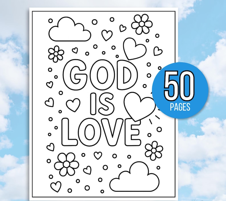 Kids Bible Verse Coloring Pages, Kid's Bible Coloring Pages, Sunday School Coloring Pages, Christian Coloring Pages, Religious Coloring Page