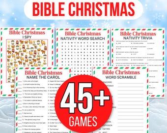 聖書のクリスマスゲーム、聖書のクリスマスパーティーゲーム、キリスト降誕ゲーム、キリスト教のクリスマスゲーム、クリスマス聖書ゲーム、教会パーティーゲーム