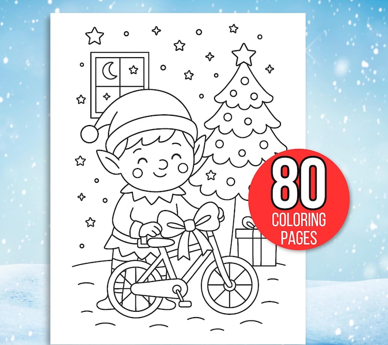 Christmas Coloring Pages, Christmas Coloring Book, Christmas Coloring Sheets, Winter Coloring Pages, Kids Christmas Coloring Pages, Winter