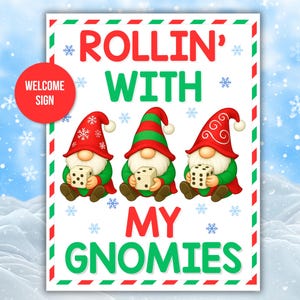 Christmas Bunco Score Sheet, Christmas Gnome Bunco, Christmas Bunco, Christmas Bunco Game, Christmas Bunco Scorecards, Bunco Tally Sheets