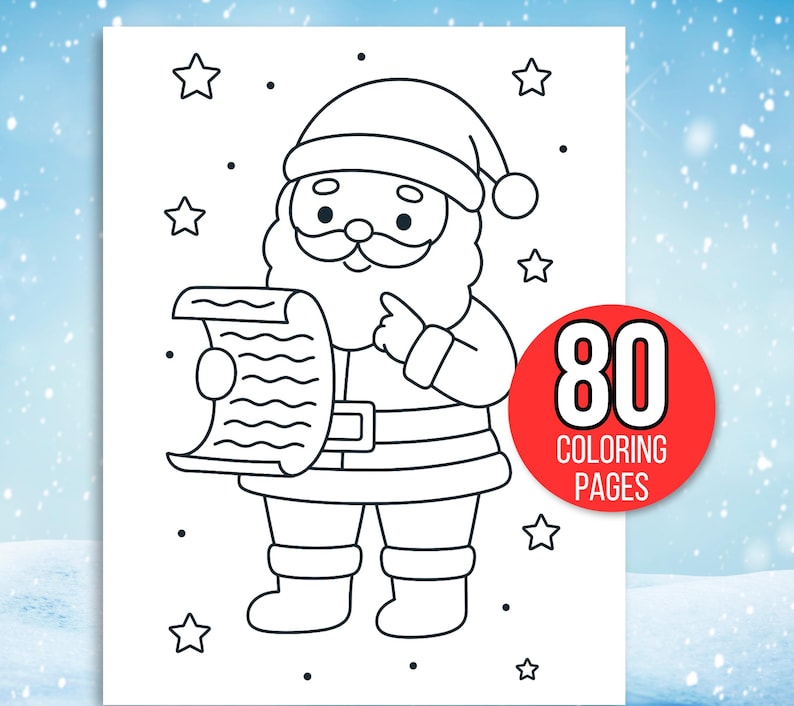 Christmas Coloring Pages, Christmas Coloring Book, Christmas Coloring Sheets, Winter Coloring Pages, Kids Christmas Coloring Pages, Winter