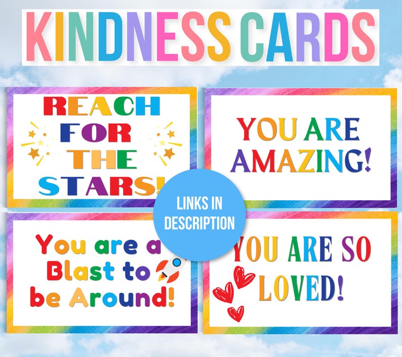 Kindness Bingo, 30 Kindness Bingo Cards, Acts of Kindness Bingo, Kid's Kindness Challenge, Kindness Activity, Kindness Game, Kindness Cards