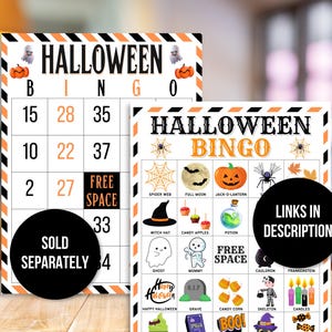 Halloween Games, Halloween Party Games, Halloween Activities, Halloween Games for Kids, Halloween Printable, Halloween Activities Bundle