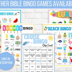 Cruise Bingo, 50 Printable Cruise Bingo Cards, Cruise Ship People Watching Bingo, Cruise Ship Game, Cruise Vacation Game, Family Cruise Game image 8