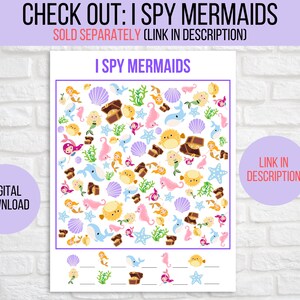 Mermaid Bingo 30 Unique Printable Mermaid Bingo Cards - Etsy