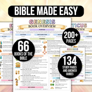 Bijbelstudiegids, Bible Made Simple, Bible Made Easy, Bijbelboeksamenvatting, Bijbelsamenvatting, Bijbelhoofdstuksamenvatting, Schriftbundel