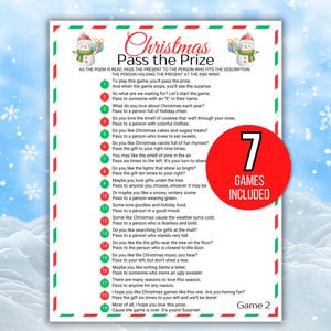 クリスマスパス賞品ゲーム、クリスマスパスプレゼントゲーム、クリスマスパーティーゲーム、ティーンクリスマスゲーム、クリスマスレフトライトゲーム