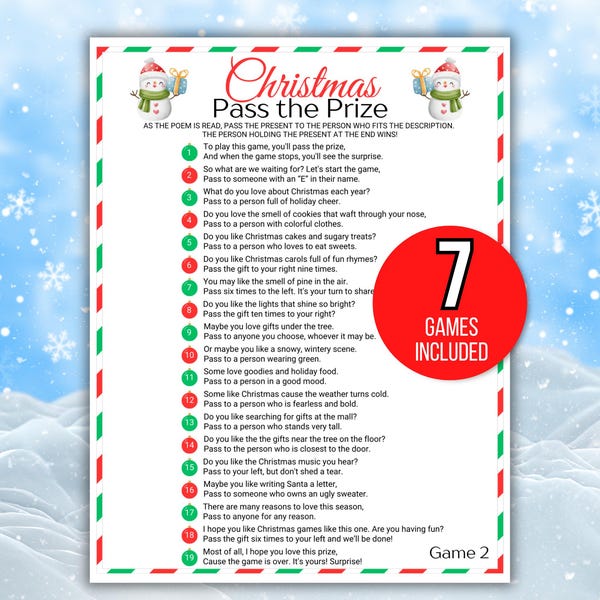 Juego navideño de pasar el premio, juego navideño de pasar el regalo, juego de fiesta navideña, juego navideño para adolescentes, juego navideño de izquierda a derecha