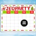 Christmas Jeoparty Game Bundle, Christmas Jeoparty Games, Christmas Jeoparty, Christmas Jeoparty Games for Kids, Teen Christmas Game, Trivia