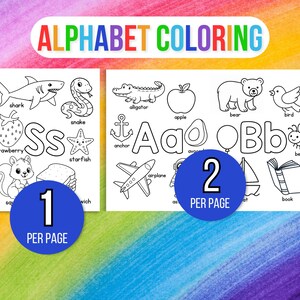 Alphabet Coloring Pages, Alphabet Coloring Pages for Kids, Alphabet Coloring Sheets, Preschool Coloring Pages, Preschool Alphabet Coloring