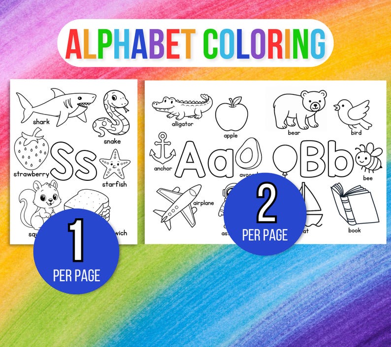 Alphabet Coloring Pages, Alphabet Coloring Pages for Kids, Alphabet Coloring Sheets, Preschool Coloring Pages, Preschool Alphabet Coloring