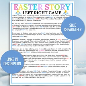 Easter Bible Trivia, Resurrection Trivia, He is Risen Trivia, Religious Easter Trivia, Holy Week Trivia, Bible Easter Games, Easter Activity