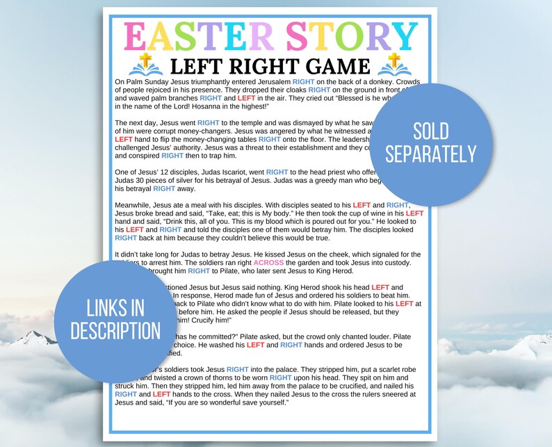 Easter Bible Trivia, Resurrection Trivia, He is Risen Trivia, Religious Easter Trivia, Holy Week Trivia, Bible Easter Games, Easter Activity