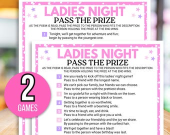 Ladies Night Pass the Gift Spiele, Ladies Night Party Spiele, Pass the Present Spiele, Pass the Gift Spiele, Girls Night Pass the Gift Spiele
