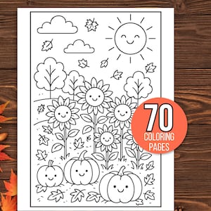 Fall Coloring Pages, Fall Coloring Book, Fall Coloring Sheets, Autumn Coloring Pages, Fall Coloring Pages for Kids, Autumn Activities, Fall