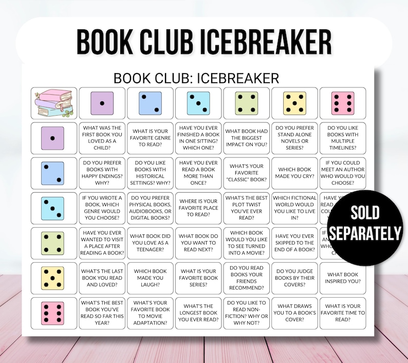 Book Club Pass the Gift Games, Book Club Pass the Prize Games, Book Club Game, Book Club Pass the Present Game, Book Club Activities, Books