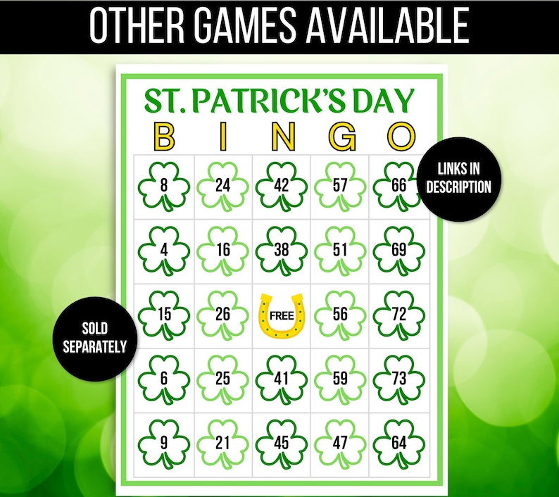 St. Patrick's Day Game, Who is Most Like a Leprechaun Game, St. Patrick's Day Activity, St. Patrick's Day Games for Kids, Leprechaun Game