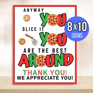 Printable Appreciation Signs, Staff Appreciation Signs, Appreciation Food Signs Bundle, Appreciation Week Signs, Thank You Signs, Nurse, PTA