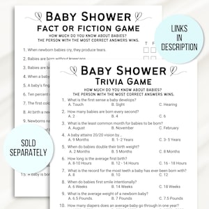 Guess Who Mommy or Daddy Game, Baby Shower Game, Mommy or Daddy Game, Baby Shower Game, Who Said It Trivia Game, Minimalist Baby Shower Game