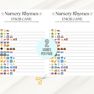 Nursery Rhymes Emoji Game, Emoji Nursery Rhymes Game, Baby Emoji Game ...