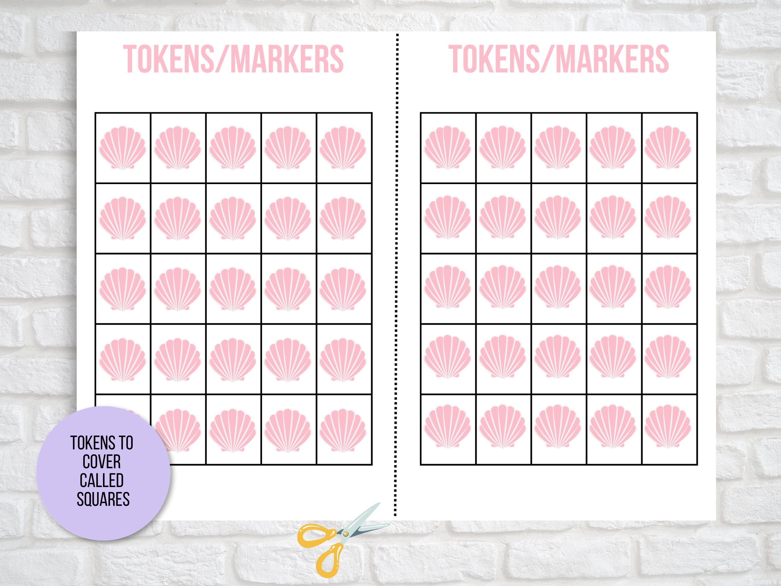 Mermaid Bingo 30 Unique Printable Mermaid Bingo Cards - Etsy