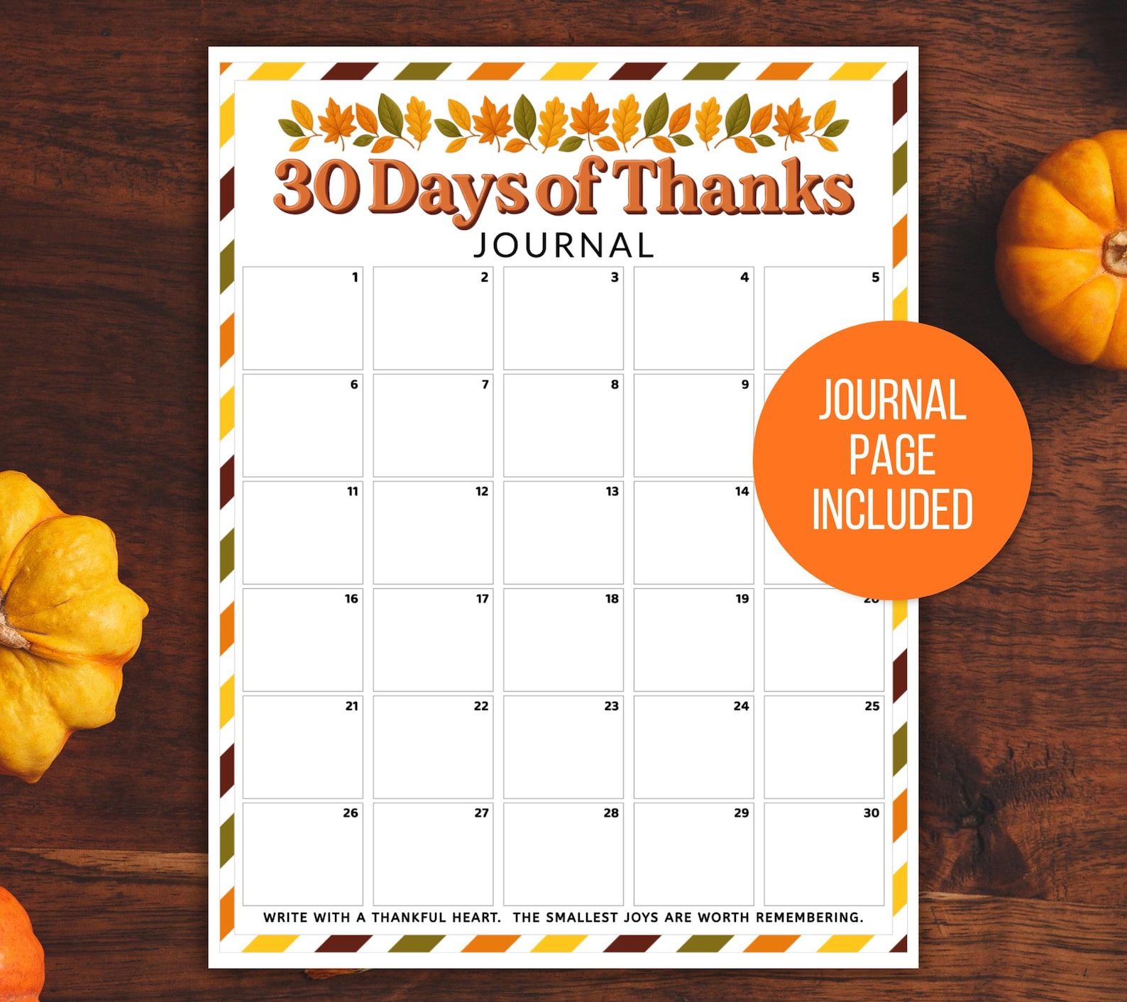 30 Days of Gratitude Challenge, Thanksgiving Challenge, Thanksgiving ...
