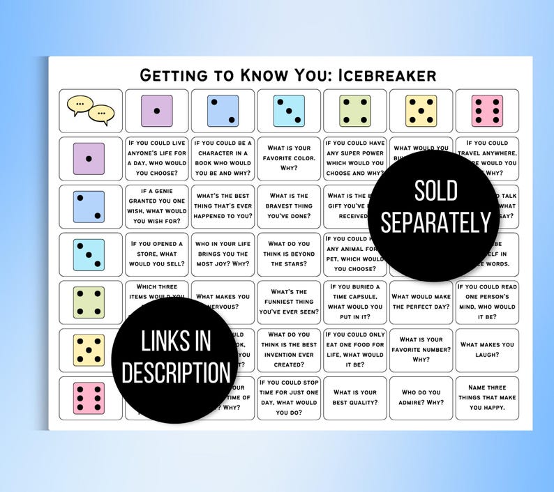 210 Conversation Cards, Conversation Starters, Road Trip Conversation Cards, Family Conversation Starter Cards, Icebreaker Game, Dinner Card
