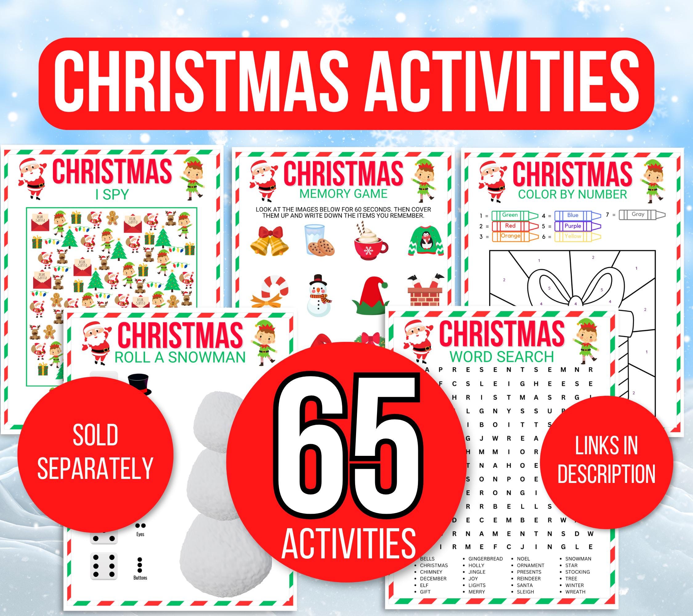Giant Christmas Word Search, Giant Word Search, Giant Word Find